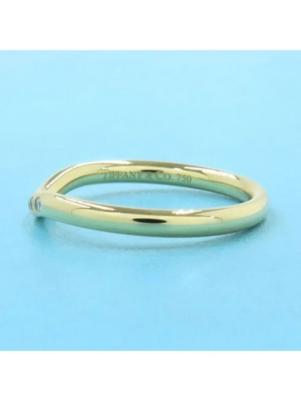 Tiffany & Co Curved Band Ring Diamond Neighborhood